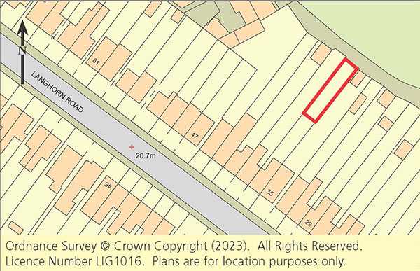 Lot: 38 - FREEHOLD PLOT OF LAND - 